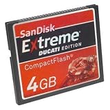 SANDISK �R���p�N�g�t���b�V�� Extreme DUCATI 4GB SDCFX4-004G-PD1