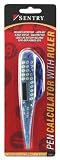 Sentry Pen-Calculator w/ Ruler & Neckstrap