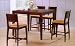 Audrey Cappuccino Counter Height Table
