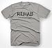 REHAB IS FOR QUITTERS T-SHIRT S-XXL ENTZUG WHISKEY FUN