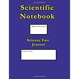 scientific notebook science fair journal and laboratory notebook