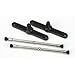 Metal Flybar Control Arm, Black: All 600