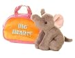 Aurora MINI FANCY PALS PET CARRIER PURSE - BIG HEART! ELEPHANT Plush