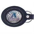 Arizona Diamondbacks Large Leather/Pewter Key Ring - MLB Baseball Fan Shop Sports Team Merchandise