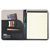Review Impala  / Impala Conference Portfolio Leather includes Internal Calculator and A4 Notepad Black Ref 508090A