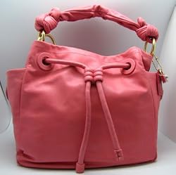 Coach Resort Soft Leather Bucket Shoulder Bag 13214 Punch