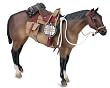 Man-Made Leather Western Saddle Set&nbsp;