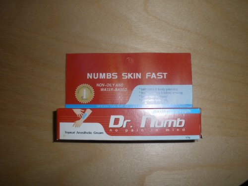 Dr.numb Numbing Anaesthetic Cream Lidocaine 10 G Tube Dr.numb Numbing Anaesthetic Cream Lidocaine 10 G Tube