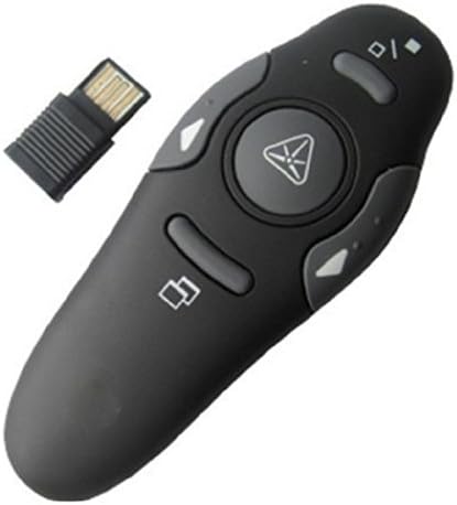 Wireless Presenter with Red Laser Pointers Pen USB Presentation Remote Control