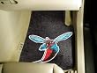 Delaware State Hornets universal fit Carpet 2 Pc Car Floor Mat (Rug)