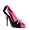 Black/Fuchsia