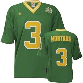 Joe Montana Notre Dame Fighting Irish 30th Anniversary Premier Jersey