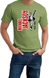 Michael Jackson 80's Legend King of Pop HALO 1958 - 2009 Moonwalk Classic Memorial Adult Red T-Shirt Tee Shirt