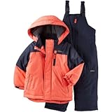 オシュコシュ OSHKOSH/ 2ピーススノースーツ オレンジ アウタージャケット 24ヶ月【並行輸入】