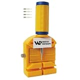 Heavy Duty Watch Band Tool Link Pin Remover Bracelet Adjustment with 4 Extra Pins