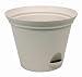 Misco 954-072 Flare Self Watering Planter, 9-Inch, Latte