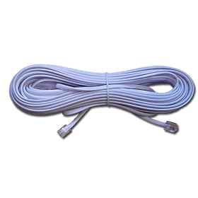 15m ADSL Broadband Modem Cable RJ11 plugs