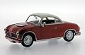 AWZ P70 Coupe 1958 Dark Red/White - 1/43rd Scale IST Model