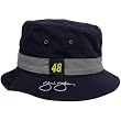 Chase Authentics Jimmie Johnson Navy Blue-Gray Black Angler Reversible Bucket Hat