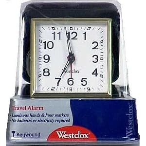 Westclox 44530 Tourino Keywound Analog Clock