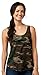 District Threads Juniors Cotton Swing Tank, XXL, Military Camo
