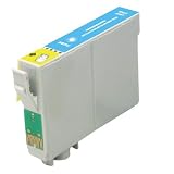 Eforcity Premium EPSON 77 / 78 Compatible Light Cyan Ink Cartridge with: Epson Stylus R260 / R380 / RX580