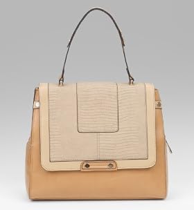Limited Collection Snakeskin Print Satchel Bag