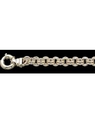 Solid Double Cable Bracelet - 12.5 MM
