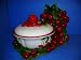 CHERRY 3-Dimensional Candy Dish Jar Tray Cherries *NEW!*