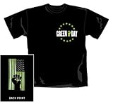 Green Day - Green Flag - T-Shirts - schwarz - Gr��e: XL - Green Day
