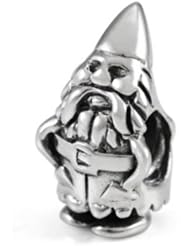Sterling Silver Mr. Gnome Ohm Bead Charm ahs014