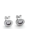 Jewels by Leonardo Classic Damenohrstecker Edelstahl + Glas klar Matrix 011252