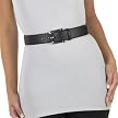 Mossimo&reg; Patent Square Buckle Belt - Black