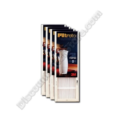 Filtrete FAPF004 Ultra Quiet Air Purifier Replacement Filter (4Pack)