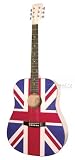 British Flag Beginner Acoustic Guitar