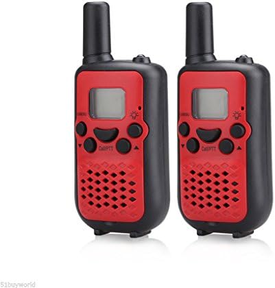 Gracelove Kids Walkie Talkies, 1 pair 22 Channel FRS/GMRS 2 Way Radio 6 miles Handheld Walkie Talkies for Kids