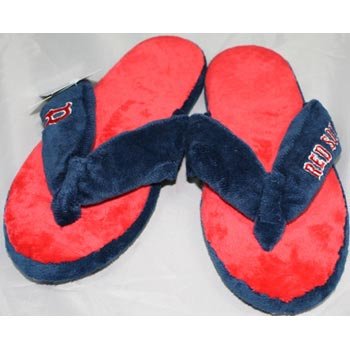 Boston Red Sox MLB Flip Flop Thong Slippers - XL