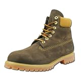 Timberland ティンバーランド 6インチプレミアム レザーブーツ-ウォータープルーフ-《メンズ:ブラウンヌバック》 20572