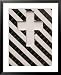 Elaborate Cemetery, Grande Terre, Guadaloupe, Caribbean Framed Art Poster Print by Walter Bibikow, 25x31