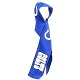 NFL Indianapolis Colts Polar Fleece Hooded Beanie Scarf