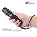 Moobom XM-L T6 2000 Lumens,5 Adjustable Modes Zoomable LED Tactical Flash light Torch Lamp Aluminum LED Flashlight Lighting Lamp