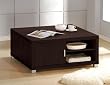 Contemporary Espresso Finish Coffee / Cocktail Table