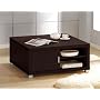 Contemporary Espresso Finish Coffee / Cocktail Table