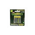 Perf Go Green  #25002 AAA Batteries, 4-Pack,  Packages (Pack of 6)