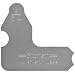 Starrett 167-9/64 Stainless Steel Radius Gauge - Inch, 9/64" Radius