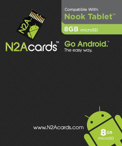 N2A (TM) - 8GB Nook to Android microSD Card - 