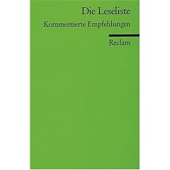 Die Leseliste. Kommentierte Empfehlungen