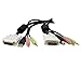 StarTech.com 10 ft / 3m 4-in-1 USB Dual Link DVI-D KVM Switch Cable w/Audio & Microphone (DVID4N1USB10)