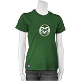 Colorado State Rams Green Ladies Team Logo T-shirt at Football Fanatics