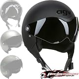 AGV Matte Dragon Harley Motorcycle Helmet - Color: Black, Size: Medium